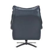 8106BUE-1PW Power Reclining Swivel Chair with Manual Adjustable Headrest - 8106BUE-1PW