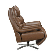 8106TBR-1PW Power Reclining Swivel Chair with Manual Adjustable Headrest - 8106TBR-1PW