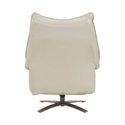 8106TPE-1PW Power Reclining Swivel Chair with Manual Adjustable Headrest - 8106TPE-1PW