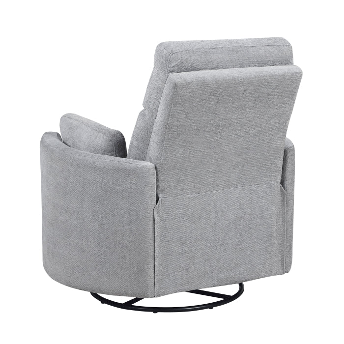 8118GY-1PW Power Swivel Glider Reclining Chair - 8118GY-1PW