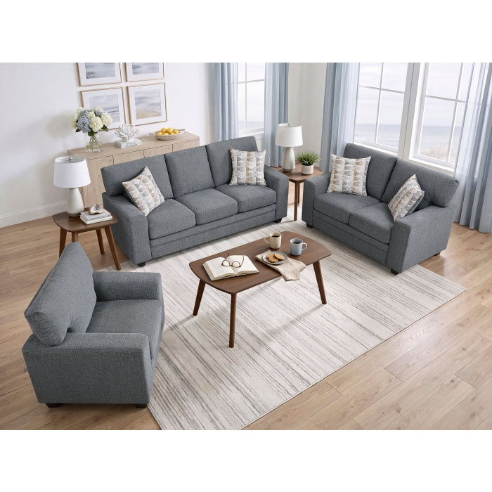 8124DGY-3 Sofa - 8124DGY-3