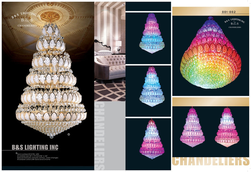 81519H 36 X 66 CHROME LED - 210000000735