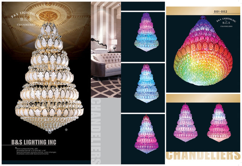 81519H 42 X 72 CHROME LED - 210000000739