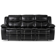 8230BLK-3 Double Reclining Sofa - 8230BLK-3