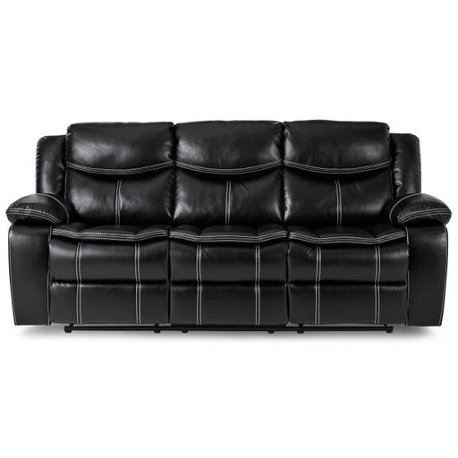 8230BLK-3 Double Reclining Sofa - 8230BLK-3