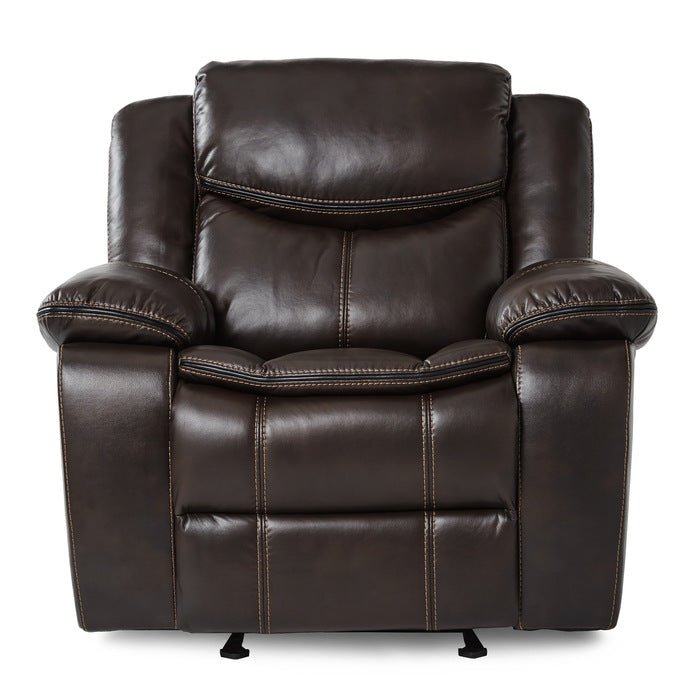 8230BRW-1 Glider Reclining Chair - 8230BRW-1