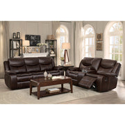8230BRW-3 Double Reclining Sofa - 8230BRW-3
