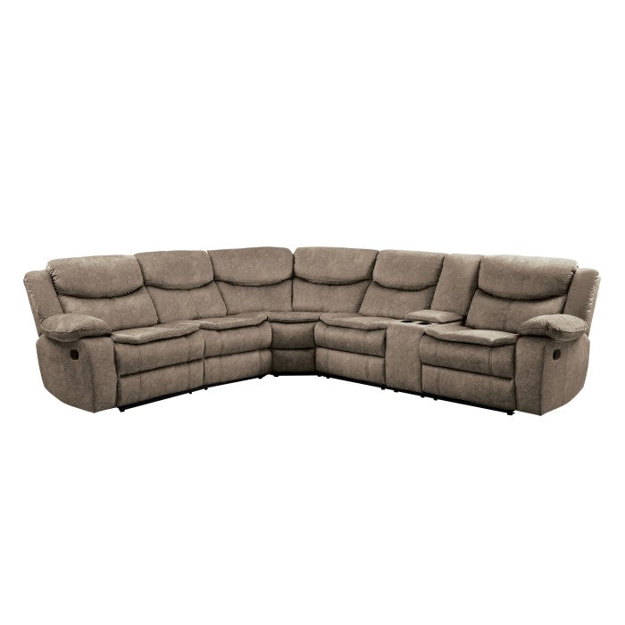 8230FBR*SC (3)3-Piece Sectional with Right Console - 8230FBR*SC