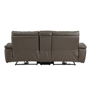 8259RFDB-2CNPWH* (3)Power Double Reclining Love Seat with Center Console and Power Headrests - 8259RFDB-2CNPWH*