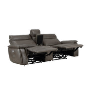 8259RFDB-2CNPWH* (3)Power Double Reclining Love Seat with Center Console and Power Headrests - 8259RFDB-2CNPWH*
