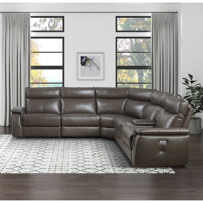 8259RFDB*6SCPWH (6)6-Piece Modular Power Reclining Sectional with Power Headrests - 8259RFDB*6SCPWH
