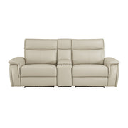8259RFTP-2CNPWH* (3)Power Double Reclining Love Seat with Center Console and Power Headrests - 8259RFTP-2CNPWH*