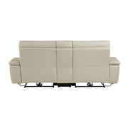 8259RFTP-2CNPWH* (3)Power Double Reclining Love Seat with Center Console and Power Headrests - 8259RFTP-2CNPWH*