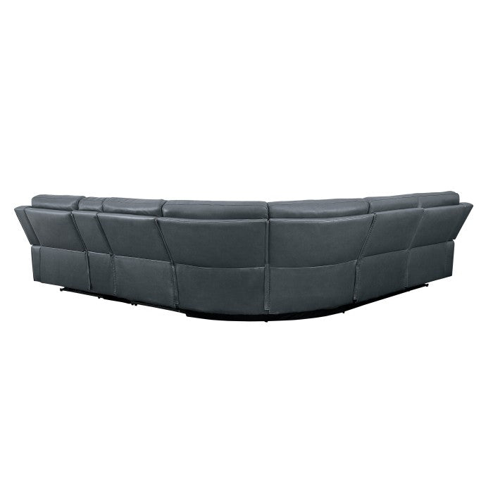 8260GY*6PW (6)6-Piece Modular Power Reclining Sectional - 8260GY*6PW