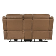 8301BRW*2PW 2pc Set: Sofa, Love (Power) - 8301BRW*2PW