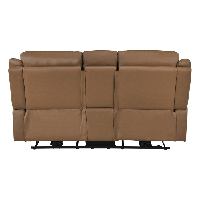 8301BRW*2PW 2pc Set: Sofa, Love (Power) - 8301BRW*2PW