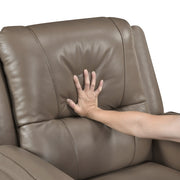 8301DTP-2PW Power Double Reclining Love Seat with Center Console, Hidden Arms Cup Holders, Charging Ports and Wireless Charger - 8301DTP-2PW