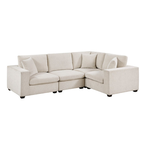 8310NBE*4AC2C1ACR (4)4-Piece Modular Sectional - 8310NBE*4AC2C1ACR