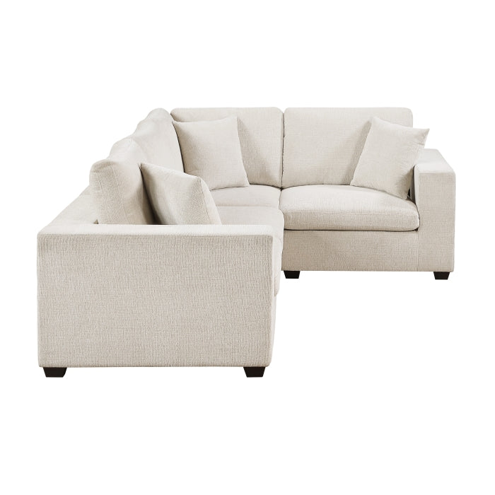 8310NBE*4AC2C1ACR (4)4-Piece Modular Sectional - 8310NBE*4AC2C1ACR