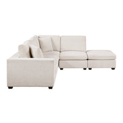 8310NBE*52ACC1ACROT (5)5-Piece Modular Sectional with Ottoman - 8310NBE*52ACC1ACROT