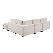 8310NBE*52ACC1ACROT (5)5-Piece Modular Sectional with Ottoman - 8310NBE*52ACC1ACROT