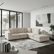 8310NBE*52ACC1ACROT (5)5-Piece Modular Sectional with Ottoman - 8310NBE*52ACC1ACROT