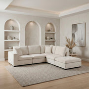8310NBE*52ACC1ACROT (5)5-Piece Modular Sectional with Ottoman - 8310NBE*52ACC1ACROT
