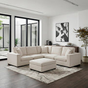 8310NBE*62AC2C1ACROT (6)6-Piece Modular Sectional with Ottoman - 8310NBE*62AC2C1ACROT