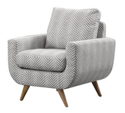 Deryn Gray Living Room Set - Lara FurnitureLiving Room Set