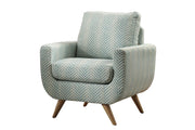 Deryn Teal Living Room Set - Lara FurnitureLiving Room Set