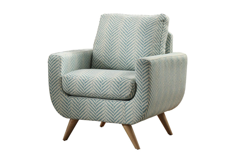 Deryn Teal Living Room Set - Lara FurnitureLiving Room Set