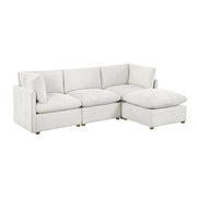 8338BE*42CRACOT (4)4-Piece Modular Sectional with Ottoman - 8338BE*42CRACOT