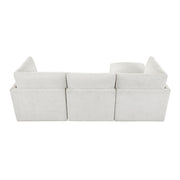 8338BE*42CRACOT (4)4-Piece Modular Sectional with Ottoman - 8338BE*42CRACOT