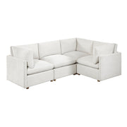 8338BE*43CRAC (4)4-Piece Modular Sectional - 8338BE*43CRAC