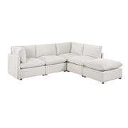 8338BE*52AC2CROT (5)5-Piece Modular Sectional with Ottoman - 8338BE*52AC2CROT