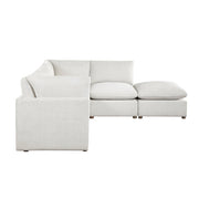8338BE*52AC2CROT (5)5-Piece Modular Sectional with Ottoman - 8338BE*52AC2CROT