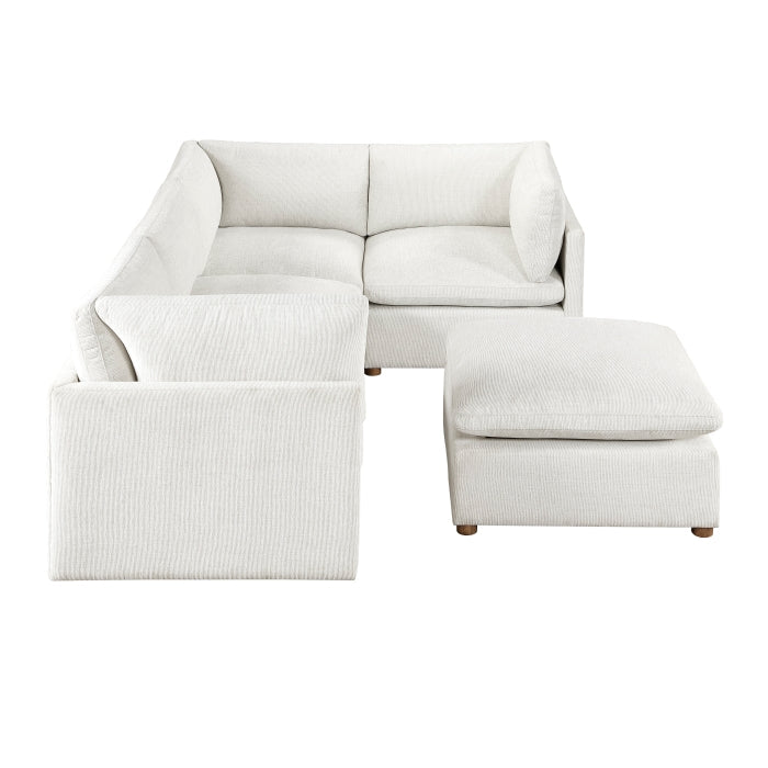8338BE*53CRACOT (5)5-Piece Modular Sectional with Ottoman - 8338BE*53CRACOT