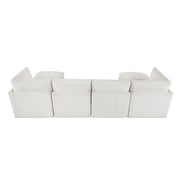 8338BE*62CR2AC2OT (6)6-Piece Modular Sectional with Two Ottomans - 8338BE*62CR2AC2OT