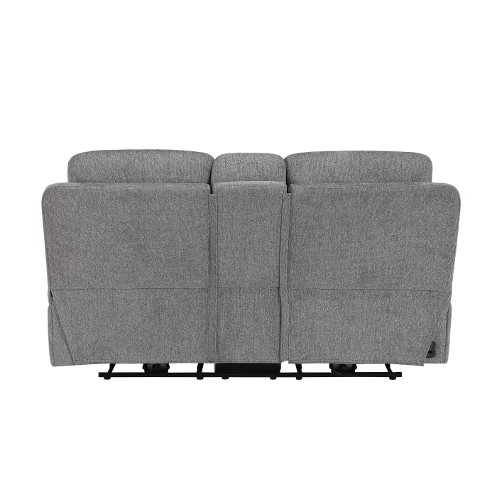 8340GRY*2PWHB 2pc Set: Sofa, Love (Power) - 8340GRY*2PWHB