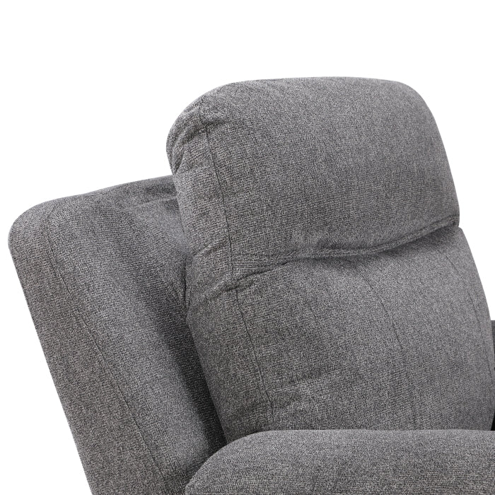 8340GRY*2PWHB 2pc Set: Sofa, Love (Power) - 8340GRY*2PWHB