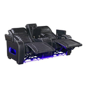 8344BLK*2PWHM 2pc Set: Sofa, Love (Power) - 8344BLK*2PWHM