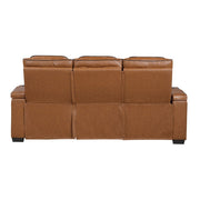 8344BRW*2PWHM 2pc Set: Sofa, Love (Power) - 8344BRW*2PWHM