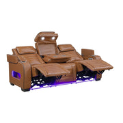 8344BRW*2PWHM 2pc Set: Sofa, Love (Power) - 8344BRW*2PWHM