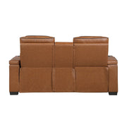 8344BRW*2PWHM 2pc Set: Sofa, Love (Power) - 8344BRW*2PWHM