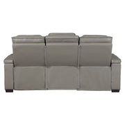 8344GRY*2PWHM 2pc Set: Sofa, Love (Power) - 8344GRY*2PWHM