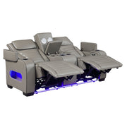 8344GRY*2PWHM 2pc Set: Sofa, Love (Power) - 8344GRY*2PWHM