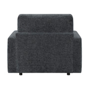 8345DGY-1 Convertible Sleeper Chair with Charging Ports - 8345DGY-1