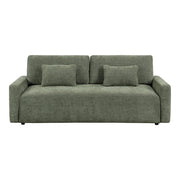 8345GRN-3 Convertible Queen Sleeper Sofa with Charging Ports - 8345GRN-3