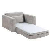 8345GRY-1 Convertible Sleeper Chair with Charging Ports - 8345GRY-1