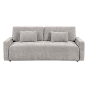 8345GRY-3 Convertible Queen Sleeper Sofa with Charging Ports - 8345GRY-3
